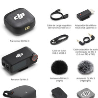 🎙️🔥 Haz que tu voz suene profesional con DJI Mic 3 – Audio inalámbrico hasta 400 m