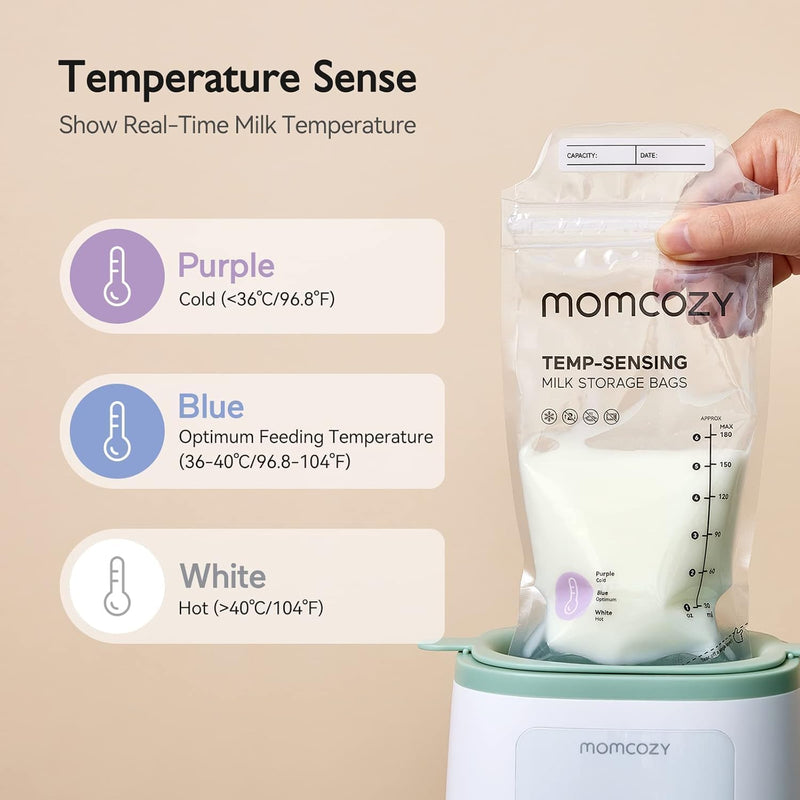 Momcozy Bolsas de almacenamiento de leche materna