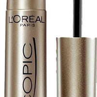 L’Oreal Paris Makeup Original Telescopic Mascara, Separating Mascara Volume and Length Formula, Washable, Blackest Black, 0.27 Fl Oz., 1 Count - Washable Black / 0.27 Count (Pack of 2)