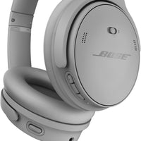 Bose QuietComfort Headphones - Wireless Bluetooth Headphones, Active Over Ear Noise Cancelling and Mic, USB-C Charging, Deep Bass, Up to 24 Hours of Playtime, Moonlight Grey - Limited Edition Color