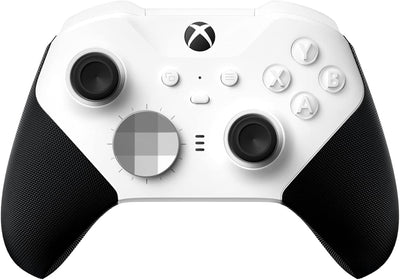 Amazon Xbox Wireless Gaming Controller | Elite Series 2 Core | White | Console, PC, and Android | Adjustable Thumbsticks | Trigger Locks