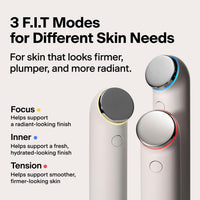 THOME The Glow Signature - Masajeador facial, para piel de aspecto firme, textura suave y brillo radiante, herramienta de belleza ligera en casa, 4.83 oz