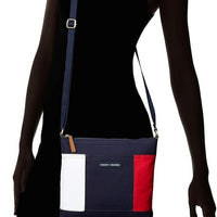 Tommy Hilfiger Women's Th Flag Canvas Crossbody Bag