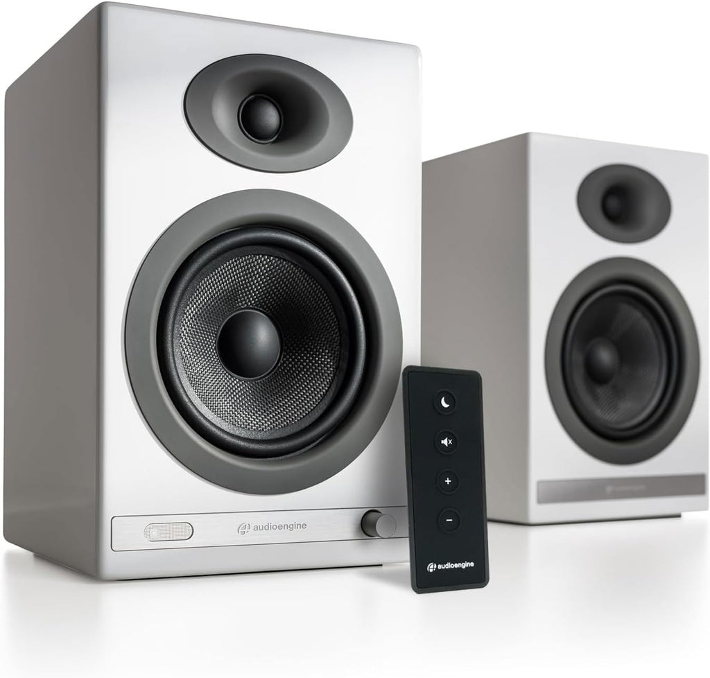 Audioengine HD5 Powered Bookshelf Speakers – Bluetooth Speakers