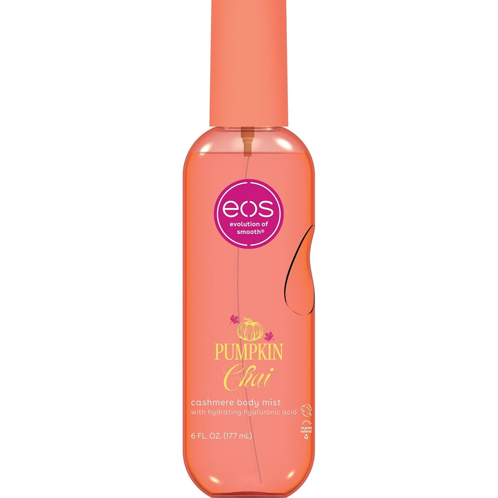 eos Cashmere Body Mist, Pumpkin Chai, Fall Fragrance Mist, 6 fl oz