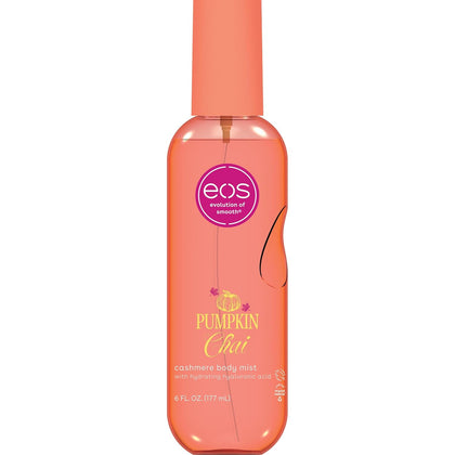 eos Cashmere Body Mist, Pumpkin Chai, Fall Fragrance Mist, 6 fl oz