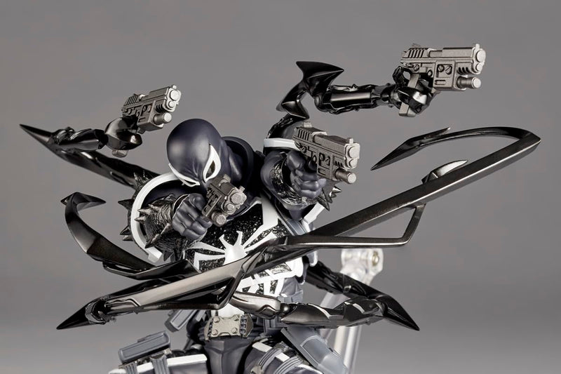 Kaiyodo Revoltech Amazing Yamaguchi Agent Venom Action Figure