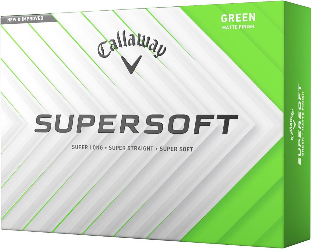 Callaway Golf Supersoft Golf Balls (2025, Green)