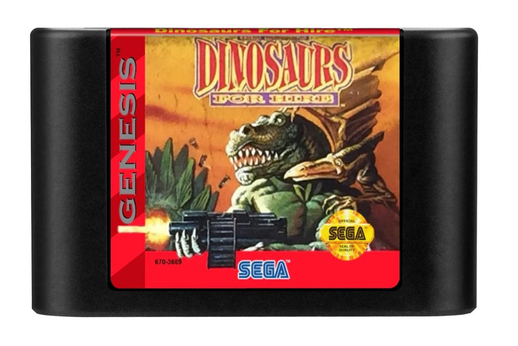 Dinosaurs for Hire - Sega Genesis (Renewed)