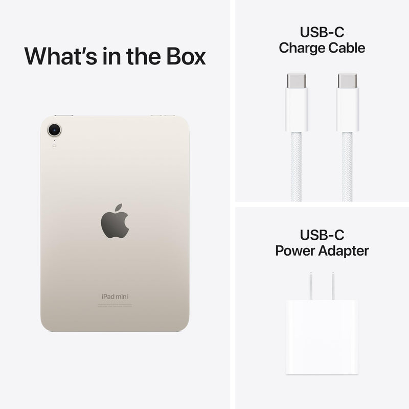 Apple iPad Mini A17 Pro - Starlight (2024)