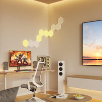 Govee Glide Hexa Light Panels, RGBIC Hexagon LED Wall Lights