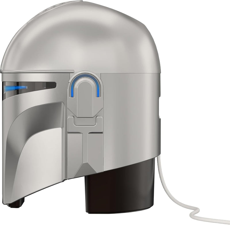 Paquete Echo Dot Star Wars: incluye Echo Dot, Deep Sea Blue y el soporte para casco Mandalorian