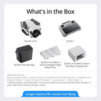 DJI Mini 4 Pro Fly More Combo Plus (DJI RC 2)
