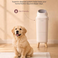 Momcozy Cubo para Pañales con Control de Olores