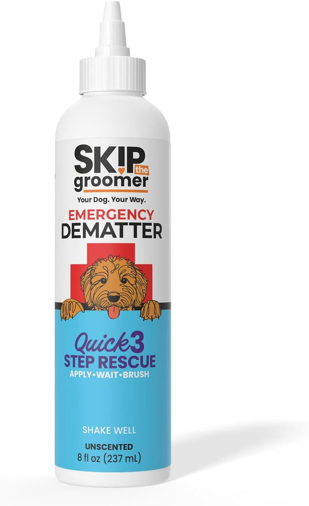 Skip the Groomer Dematting Cream for Dogs - Mat & Tangle Remover, 8 oz