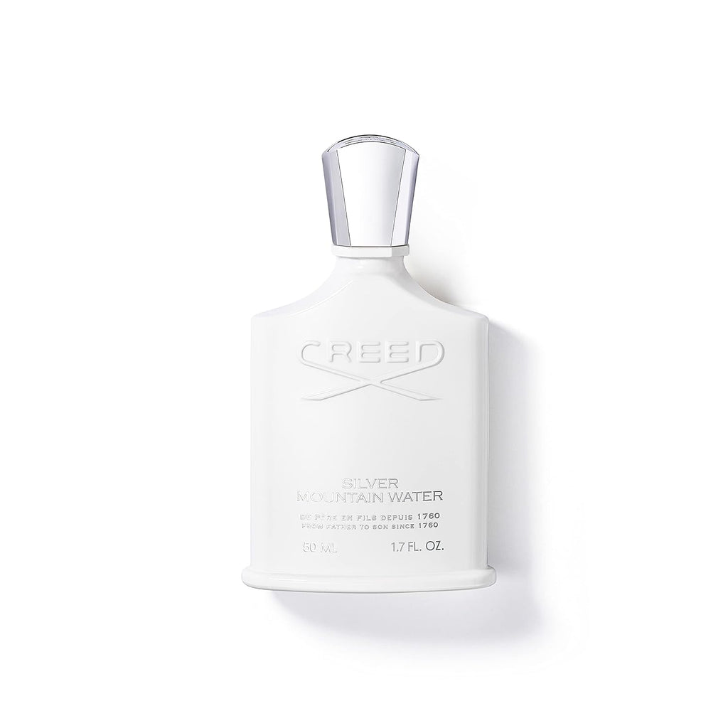 Creed Silver Mountain Water, Men's Luxury Cologne, Citrus, Fruity & Woody Fragrance, 50ML / 1.7 Fl Oz - 3.33 Fl Oz (Pack of 1)