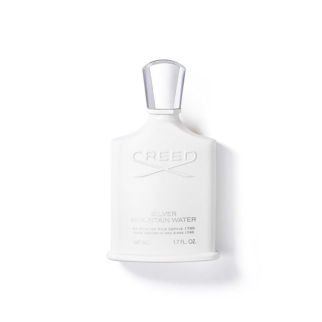 Creed Silver Mountain Water, Men's Luxury Cologne, Citrus, Fruity & Woody Fragrance, 50ML / 1.7 Fl Oz - 3.3 Fl Oz (Pack of 1)