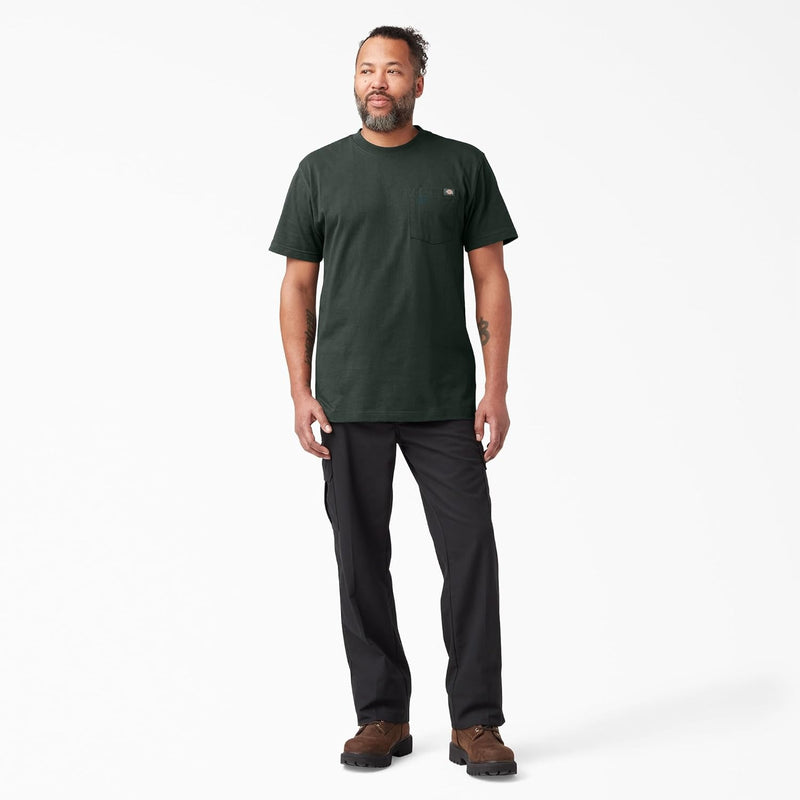 Dickies Men's Heavyweight Heathered Short Sleeve Pocket T-Shirt