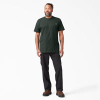 Dickies Men's Heavyweight Heathered Short Sleeve Pocket T-Shirt
