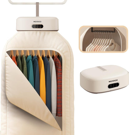 MOJOCO Secadora de ropa portátil - Secadora compacta de 600 W para apartamento, viajes