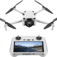 DJI Mini 3 (DJI RC), Lightweight 3x Mechanical Gimbal Drones with Camera for Adults 4K, 38-min Flight Time, up to 32800ft (10km) Video Transmission, Vertical Shooting, GPS Auto Return Integrated