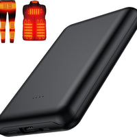 Whsahans 10000mah 5V 2A Battery Pack for Heated Vest Heated Jacket Rechargeable Battery Power Bank for Heated Vests Heat
