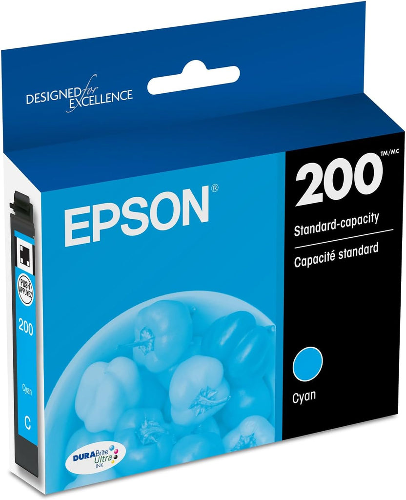 Epson 200 Genuine Standard Capacity Cyan Ink Cartridge T200220