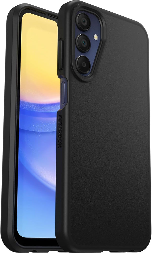 OtterBox Samsung Galaxy A15 5G Prefix Series Case - Black, Ultra-Thin, Pocket-Friendly, Raised Edges Protect Camera & Sc