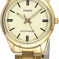 Casio Women's LTP-V005G-9A Gold Stainless Steel Analog Watch