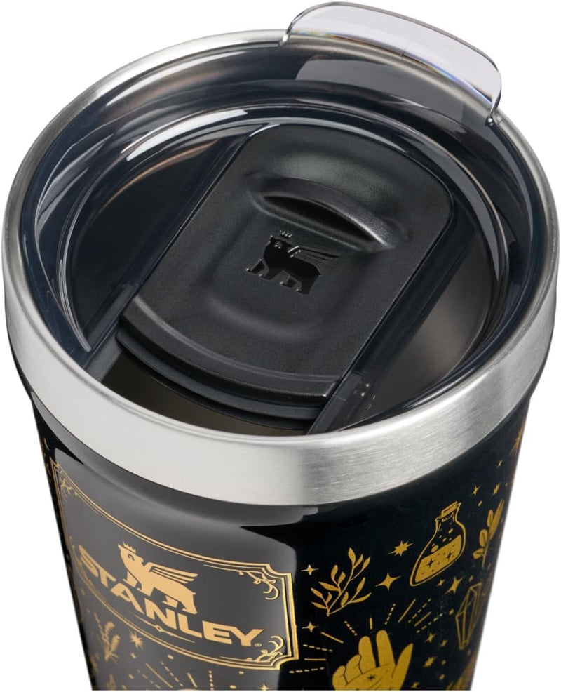 STANLEY Everyday Tumbler with Lid, 16 oz, Black Magic