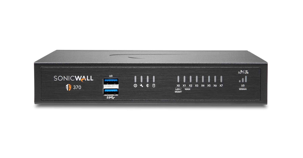 SonicWall TZ370 High Availability | Gen7 Firewall HA Model, Requires Secondary Unit - Not a Standalone Device | Redundant Appliance for Continuous Network Uptime and Failover (02-SSC-6443)