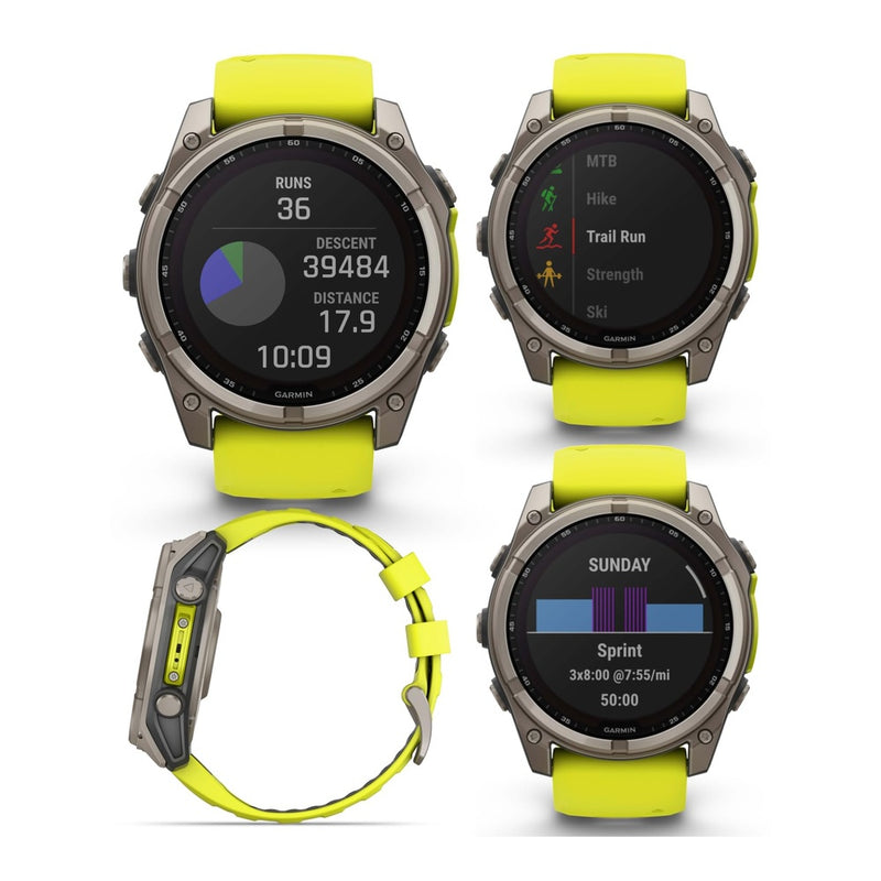 Garmin Fenix 8 Smartwatch Solar Sapphire Gps Bluetooth 64gb