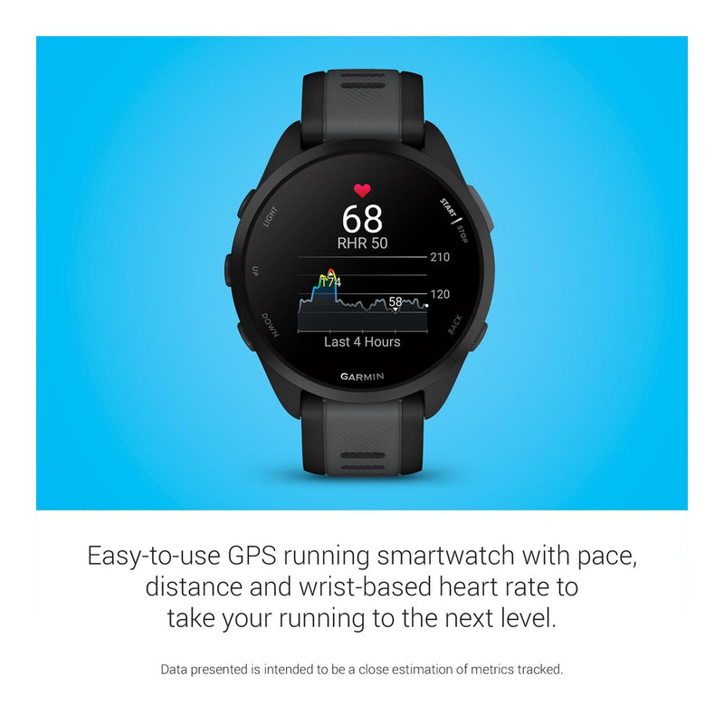 Garmin Forerunner 165, Reloj Inteligente Con Pantalla AMOLED, Métricas De Entrenamiento E Información De Recuperación