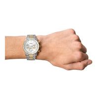 Sullivan Reloj Multifunción de Acero Inoxidable en Dos Tonos, Moderno y Elegante para Hombres