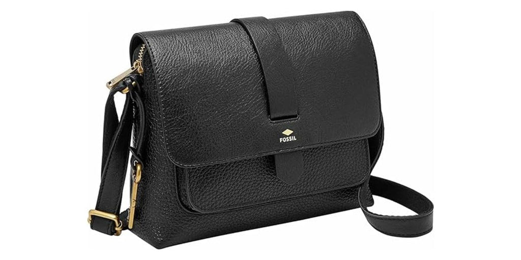 Electronics.Woot Fossil Kinley Leather Crossbody Bag