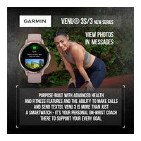 Smartwatch Garmin Venu 3 Gps Pantalla Amoled 45 Mm Funciones Avanzadas De Salud Y Fitness 14 Días De Batería
