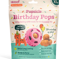 WOOF Pupsicle Birthday Refill Pops Dog Treats, XL