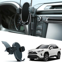 AAGJJ Phone Holder for Rav4 (2013-2018), 360° Adjustable Dashboard Phone Mount, Hands Free Mobile Holder for Toyota Rav4