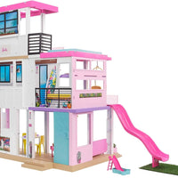 Barbie Dreamhouse (3.75-ft) 3-Story Dollhouse Playset with Pool & Slide