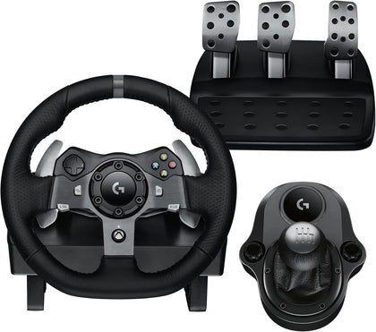 Logitech G920 Driving Force - Volante y pedales (Xbox/PC)
