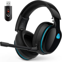 AOC 2.4GHz Wireless Gaming Headset for PS5, PS4, PC, Switch, 45Hr, Black