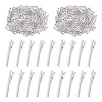 Swpeet 200Pcs 2.6inch - 6.5cm Alligator Hair Clips Kit, Perfect for Metal Duck Bill Hair Clips Flat Top Single Prong Hai