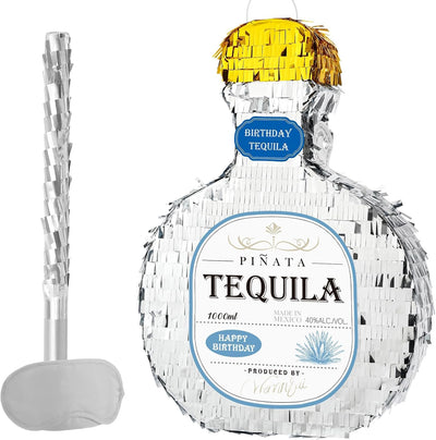 WERNNSAI Tequila Bottle Piñata - Disco Birthday Party Decorations