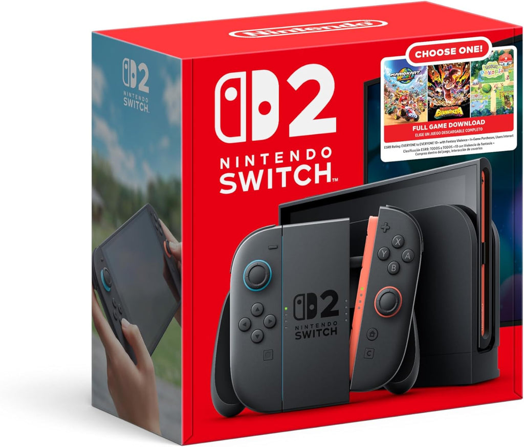 Amazon Nintendo Switch 2: Choose Your Game Bundle