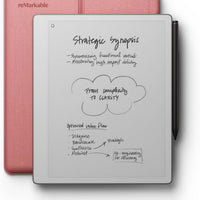 reMarkable Paper Pure with Marker Plus and Desert Pink Sleeve Folio
