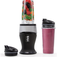 Ninja Fit Compact Personal Blender, 700W, (2) 16oz Cups, QB3001SS