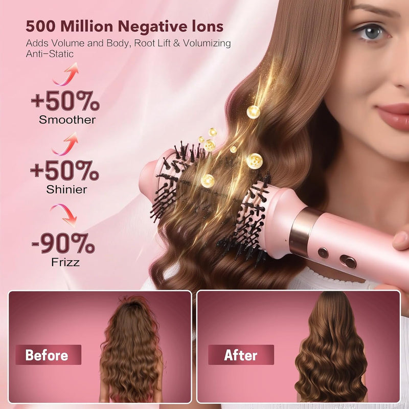 StyleVibe Mythsight StyleVibe Dual Voltage 6-in-1 Air Styler, Auto Wrap Curls (L/R)