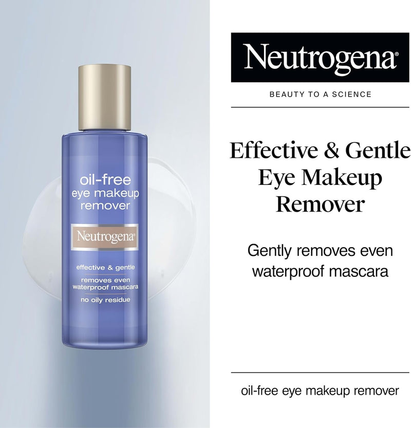 Neutrogena Oil-Free Eye Makeup Remover, 8 fl. oz