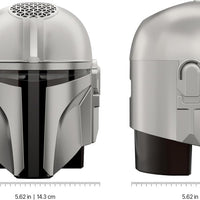 Paquete Echo Dot Star Wars: incluye Echo Dot, Deep Sea Blue y el soporte para casco Mandalorian