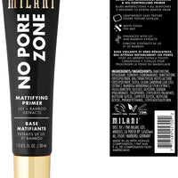 Milani Face Primer for Makeup - No Pore Zone Mattifying Primer 1.0 Fl. Oz